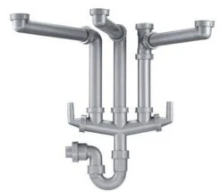 Franke Siphon 3 Plumbing Kit For 3 Bowl Kitchen Sinks - 112.0083.810