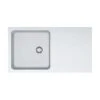 Franke Orion 1 Bowl Inset Tectonite Kitchen Sink Reversible OID 611-94 - Polar White - 114.0381.756