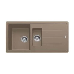 Franke Basis 1.5 Bowl Fragranite Inset Sink Reversible BFG 651 - Oyster - 114.0633.737