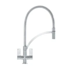 Franke Zelus Pull Out Kitchen Tap - Decor Steel/Spring - 115.0567.594