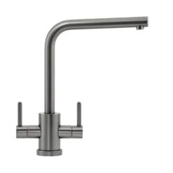 Franke Krios L-Spout Kitchen Mixer Tap - Gunmetal - 115.0567.621