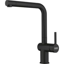 Franke Active L Swivel Spout Tap - Matt Black - 115.0653.371