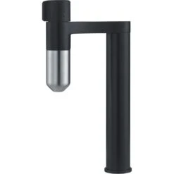 Franke Vital Capsule Single Dispense Filter Tap - Matt Black/Decor Steel PVD - 120.0621.311
