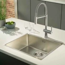 Franke Active Semi-Pro Single Lever Pull Out Nozzle Tap - Chrome - 115.0653.407