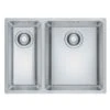 Franke Maris 1.5 Bowl Undermount Kitchen Sink MRX 160-34-19 - Stainless Steel - 122.0553.949