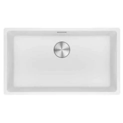 Franke Maris 1 Bowl Undermount Fragranite Kitchen Sink MRG 110-72 - Polar White - 125.0688.510
