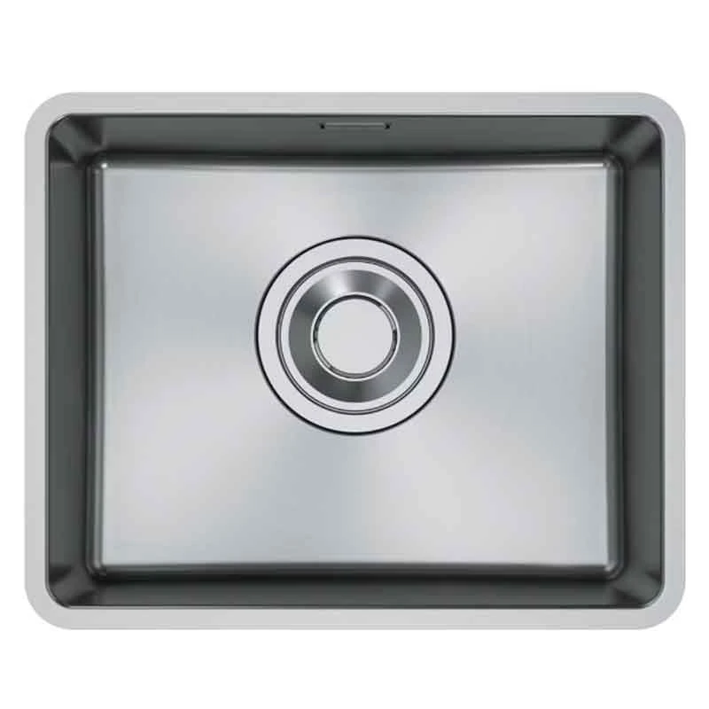 Franke Maris Quiet 1 Bowl Undermount Stainless Steel Kitchen Sink MQX 110 50 - Steel - 122.0694.478