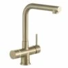 Franke Minerva Mondial 4-in-1 Electronic Kitchen Tap - Champagne Gold - 119.0625.371