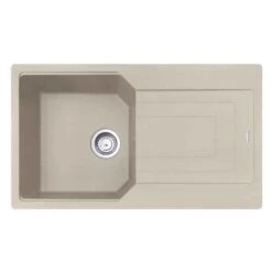 Franke Urban 1 Bowl Inset Fragranite Kitchen Sink Reversible UBG 611-86 - Coffee - 114.0689.381
